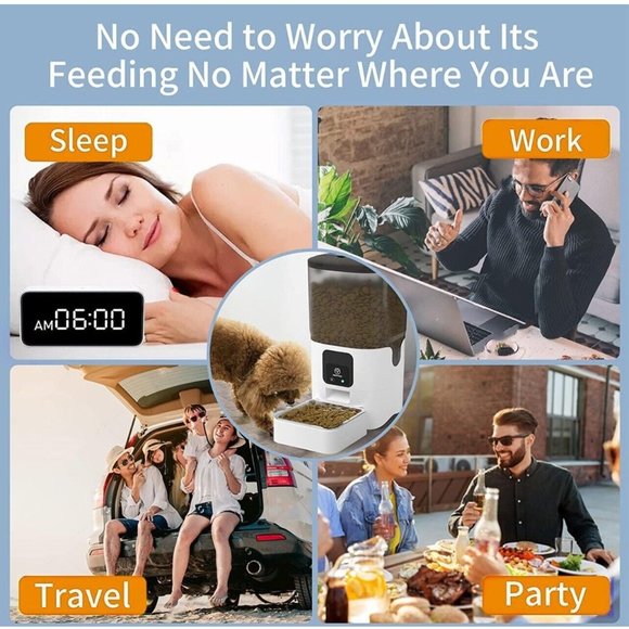 papifeed automatic pet feeder, Cat/Dog Feeder, Smartphone App Controlled Feeder - Picture 3 of 16